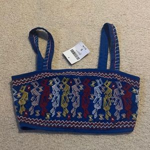 Aztec Knit Crop top in size S, New with tags!